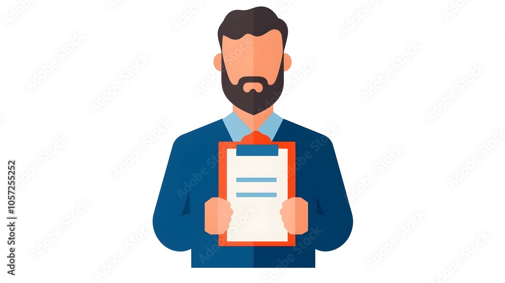 Aufkleber Side View Audit Theme Risk Management Line Checklist Icon in Flat Design with Pixel Perfect 64x64 Editable Stroke and Split Complementary Color Scheme