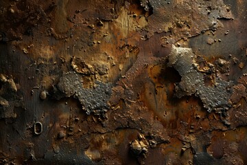 Fototapeta premium Photo of Black and orange metal wall. Background texture for backdrops or mapping