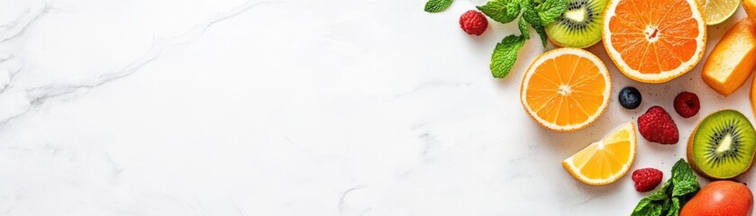 Delightful Smoothie Bowls with Colorful Exotic Fruits