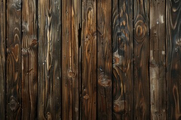 Photo of old wall of wood planks pattern. Background texture for backdrops or mapping