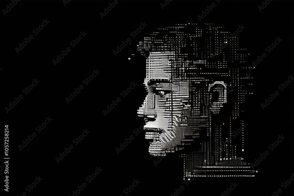 Poster text based art a text based art piece created using ascii charac