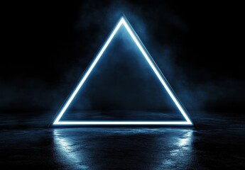 Neon Triangle Portal.