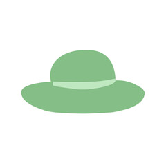 Cartoon headwear illustration vector