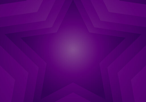 Fondo de estrellas sim&eacute;tricas en degradado morado. 