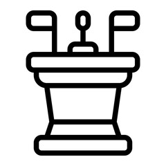 Demarcation Line Icon