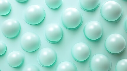 Light mint monotone backdrop, seamless, matte pastel finish