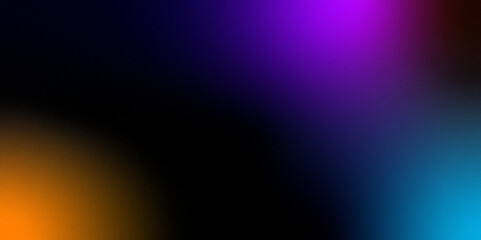 Neon blue light leaks effect background .Abstract noise background with a blue and purple gradient for appealing and modern aesthetic Gradient blue teal purple blur abstract background	
