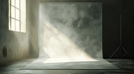 Monotone color backdrop with a light textured finish, soft feel