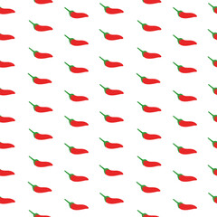 chili pattern Background. flat illustration chili pattern background. pepper pattern background. hot chili pattern background.