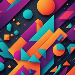 Abstract Colorful Texture with Organic Patterns - High-Resolution Digital Art for Commercial Use