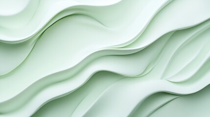 Obraz premium Pale green solid background, minimalist and matte finish