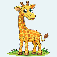 Obraz premium giraffe vector illustration