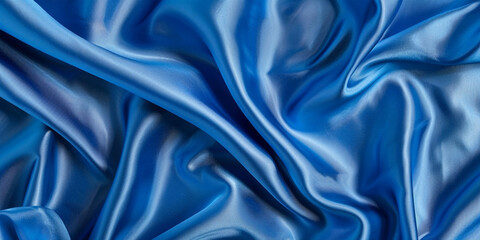 Obraz premium Textured Close-Up of Blue Material 