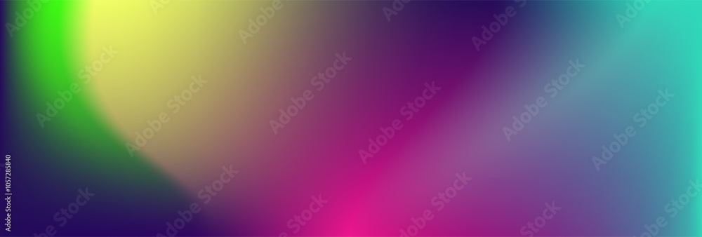 Poster vibrant abstract gradient background with soft color transitions
