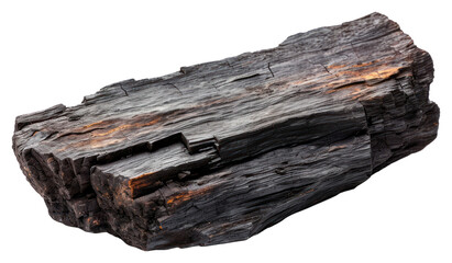 PNG  Oven burnt mineral rock white background.