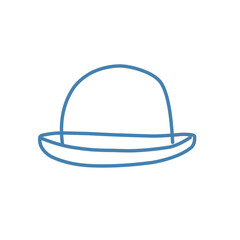 hat cap vector outline doodle