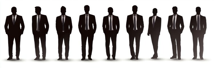 Businessmen Silhouettes.