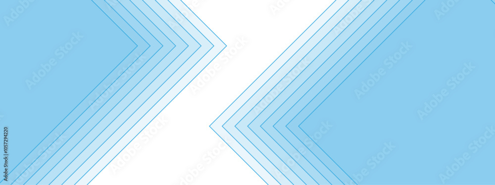 Poster Abstract Linear Geometric Pattern in Light Blue. Stripes design with layers of Geometric shapes. line elegant colorful striped diagonal line technology concept. Design for Corporate Business