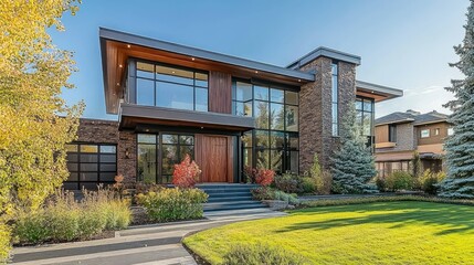 Modern Architectural Gem in Calgary Suburb
