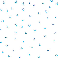 Texture in the form of many small drops, or imitation of moisture condensation on glass.