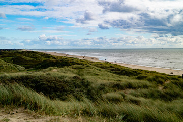 Am Strand von Blavand in Dänemark