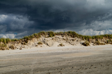 Am Strand von Blavand in Dänemark