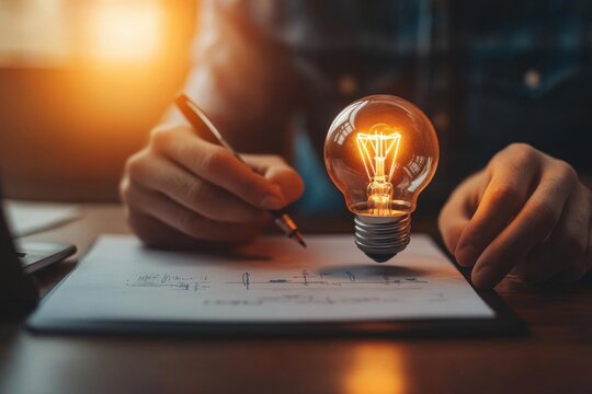 Optimization strategies for business innovation in 2025, with tech experts refining innovative concepts