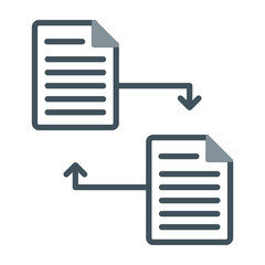 Files Exchange Icon Design