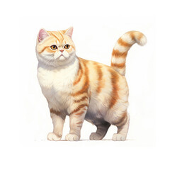 Cat breed Exotic shorthair