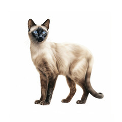 Cat breed Siamese