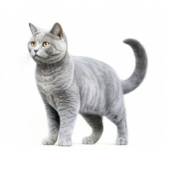 Cat breed British shorthair