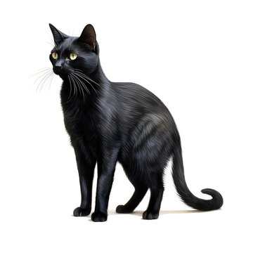 Cat breed Bombay