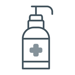 Hand Sanitizer Icon Design