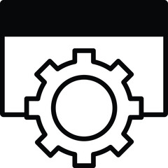 Setting Icon Set Illustration