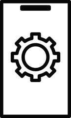 Setting Icon Set Illustration