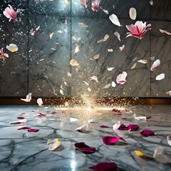 高級感あるステージ　商品モックアップ