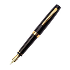 Naklejka premium Luxury Fountain Pen: An Elegant Writing Instrument for Creative Expression and Calligraphy