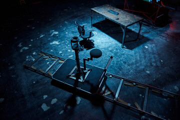 behind the scene is the film set