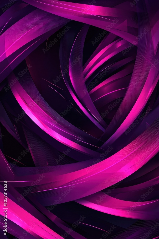 Poster vibrant abstract background featuring flowing pink waves creating a dynamic and modern visual effect