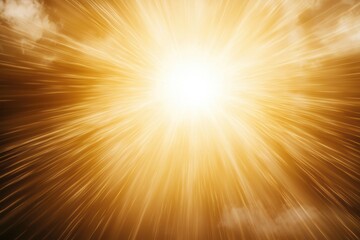 An intense burst of golden light radiating outward, creating an ethereal and uplifting atmosphere. Perfect for backgrounds, energy, and inspiration.