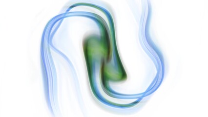 Abstract background ink smoke