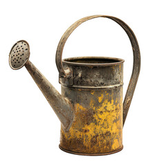 Rustic Vintage Watering Can for Charming Garden Decor and Plant Care