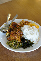 rice with chicken
