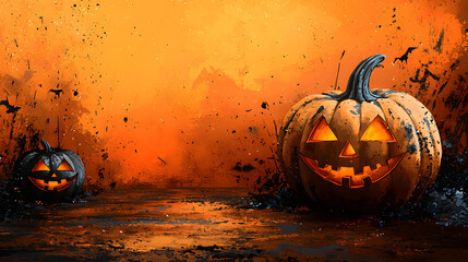 halloween jack o lantern, background