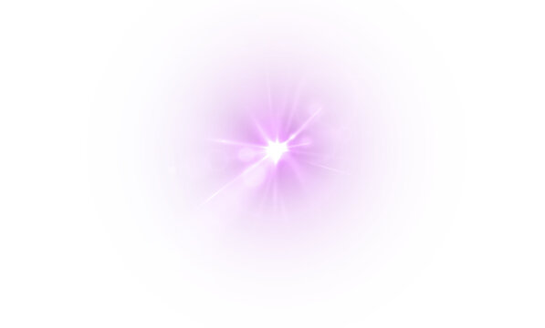 Png light effect. Spotlight spark. Stadium Lighting. Sunlight, Spot lighting with insert bams of ICE strobes. Bring in the spotlight with a star.