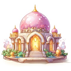 Obraz premium beautiful arabic islam concept design for Ramadam and Eid