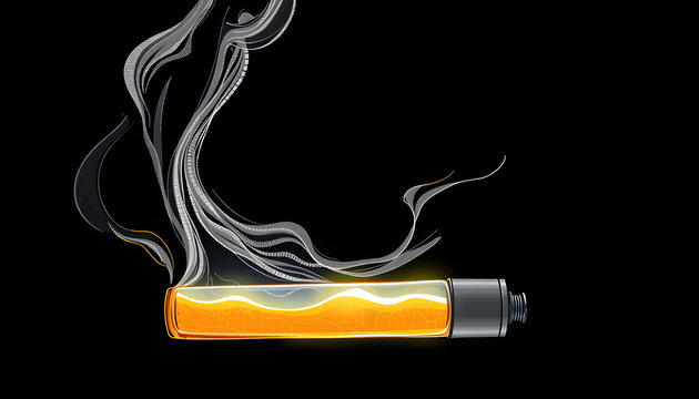 Cigarette drains out your energy battery level low concept quit smoking concept bad habit addiction isolated with white highlights, png