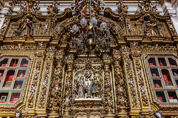 Interior of the New Cathedral of the Holy Name of Jesus, Coimbra, Portugal