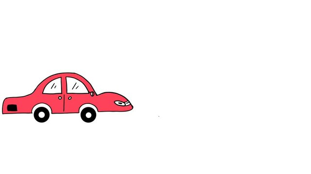 car rides videos animation 
