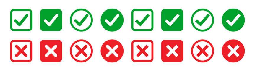 red green button